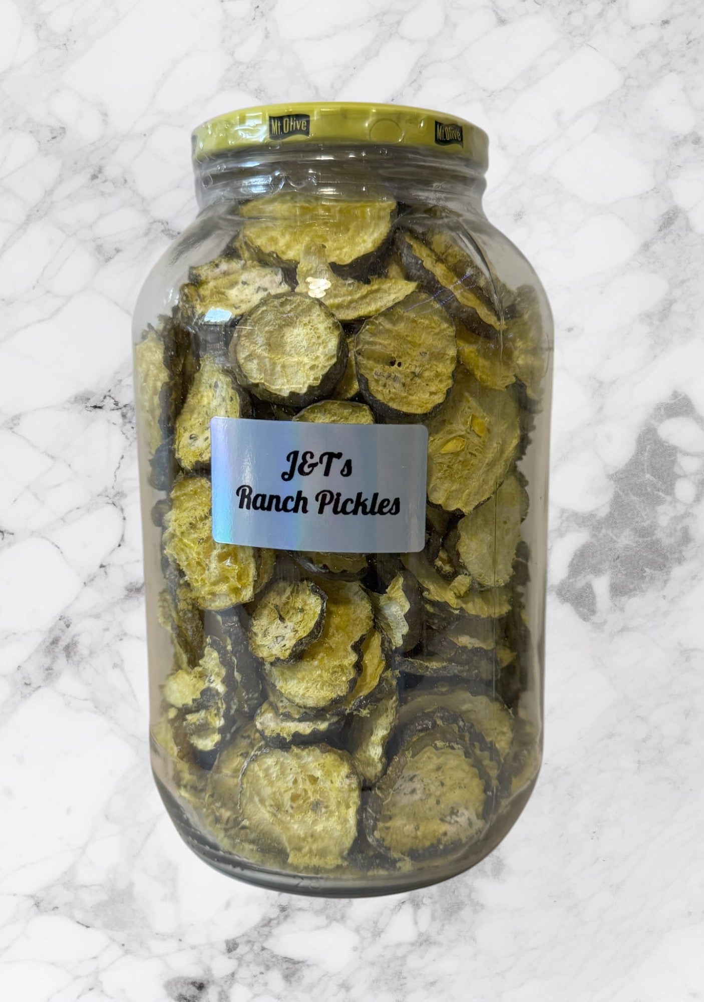 Freeze-Dried (Ranch) Dill Pickles