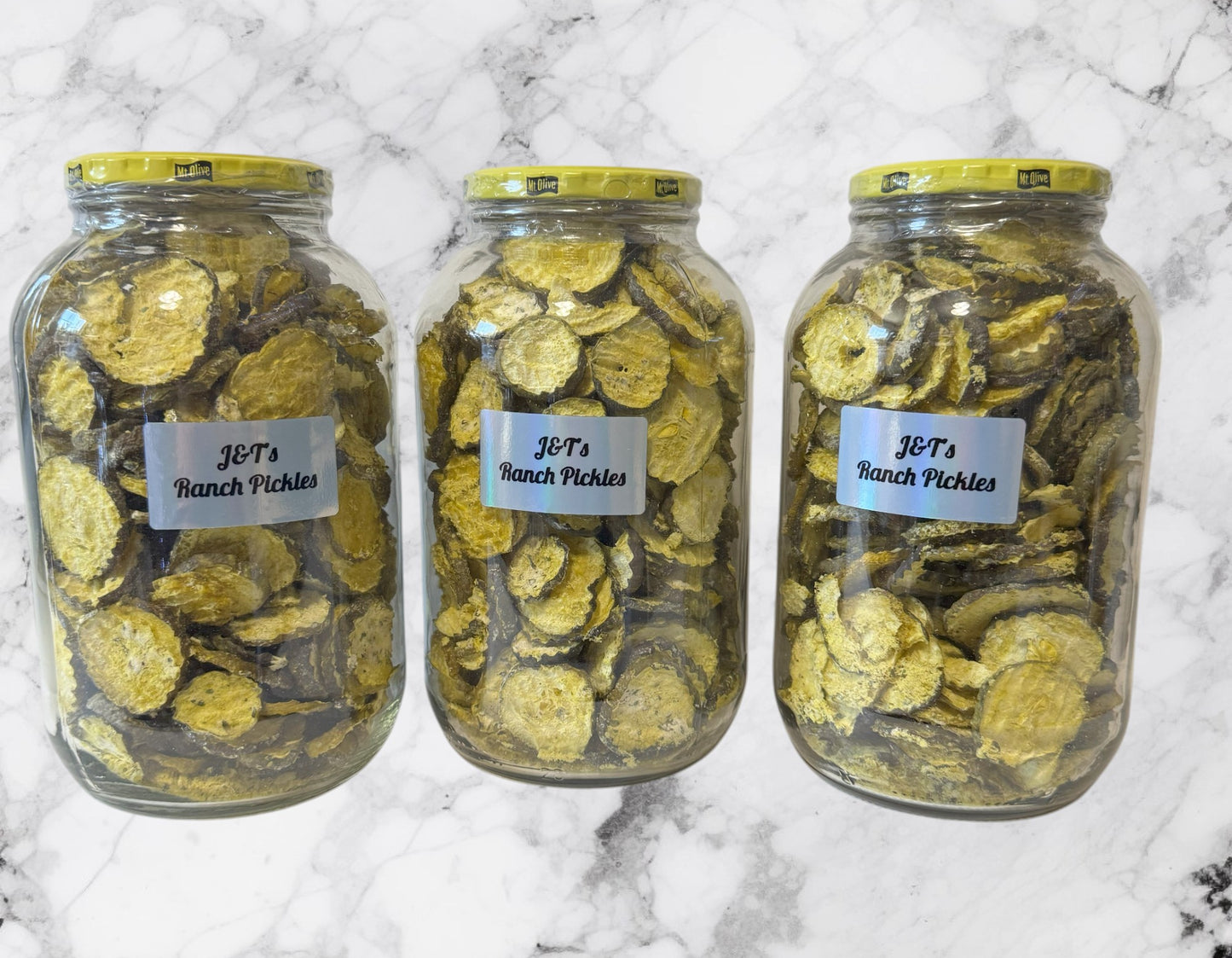 Freeze-Dried (Ranch) Dill Pickles