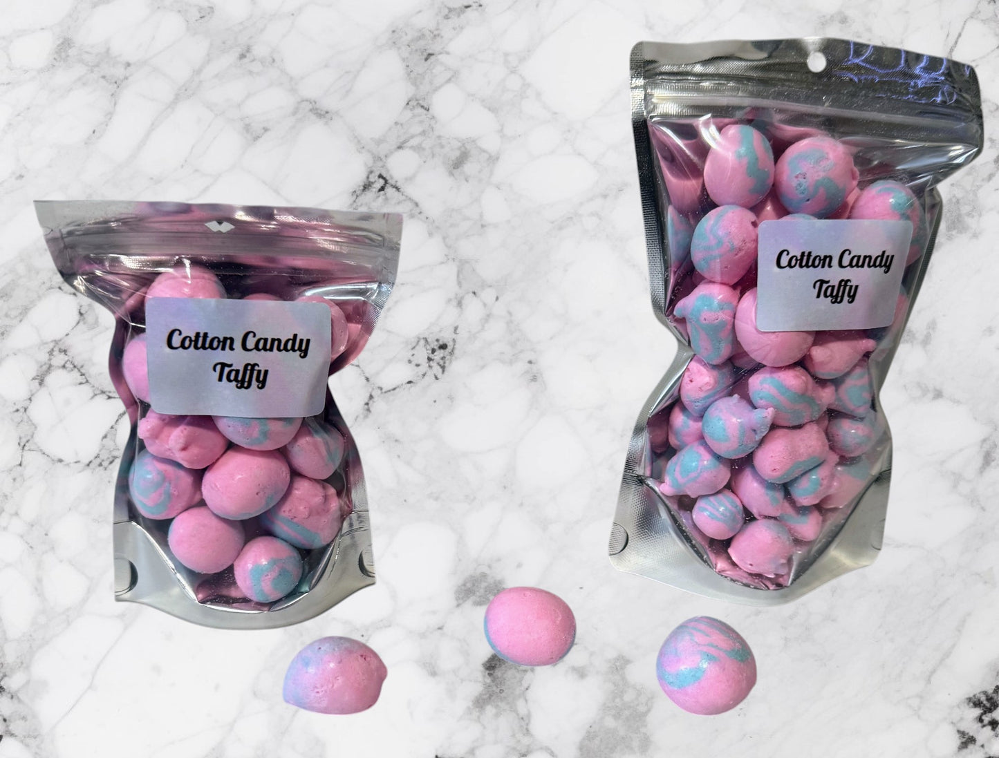 Freeze-Dried Cotton Candy Taffy