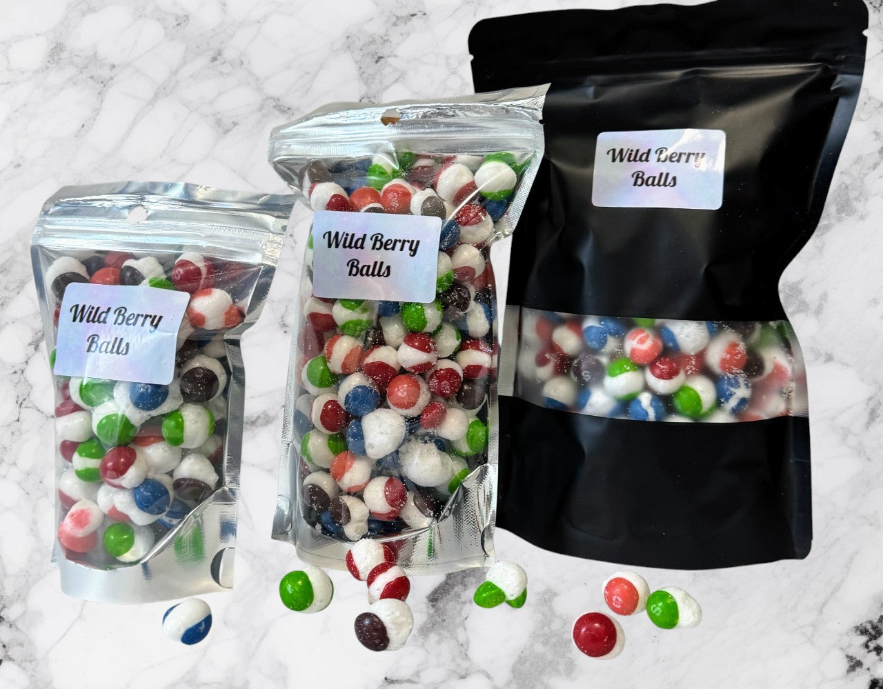 Berry Rainbow Balls