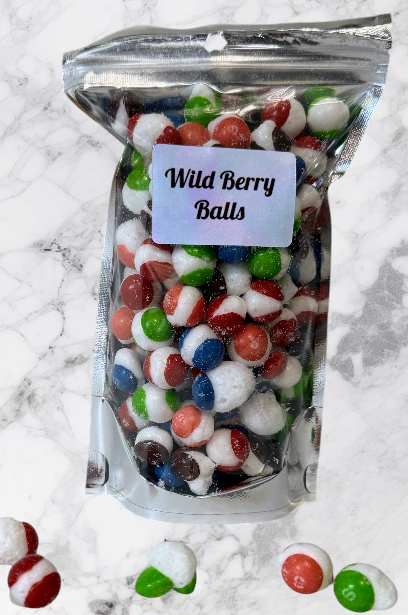 Berry Rainbow Balls