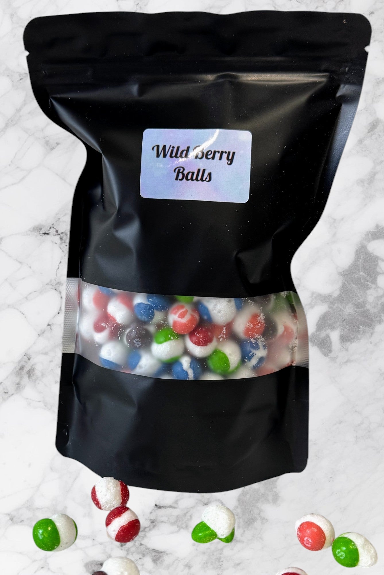 Berry Rainbow Balls