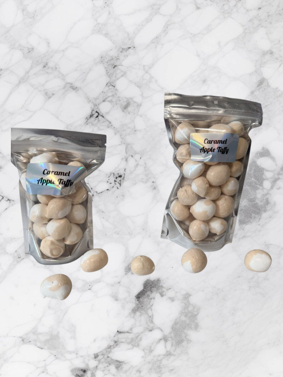 Freeze-Dried Caramel Apple Taffy – Crispy, Crunchy, & Bursting with Fall Flavor!