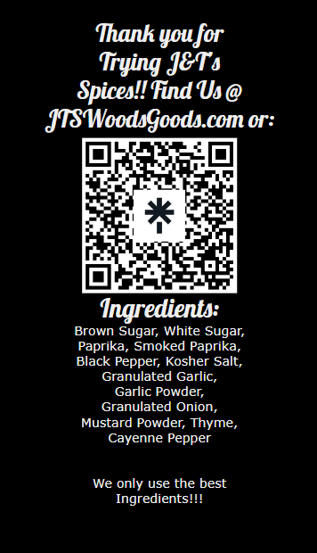 J&T's Sweet BBQ Rub