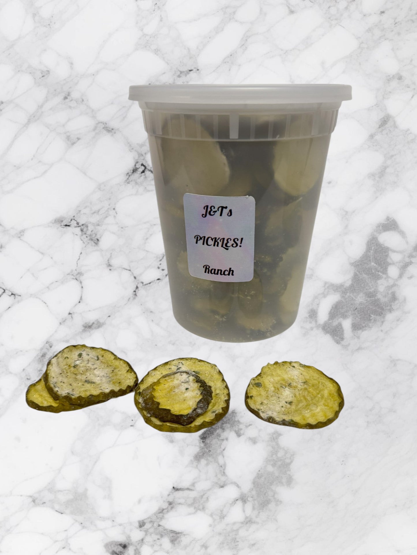 Freeze-Dried (Ranch) Dill Pickles