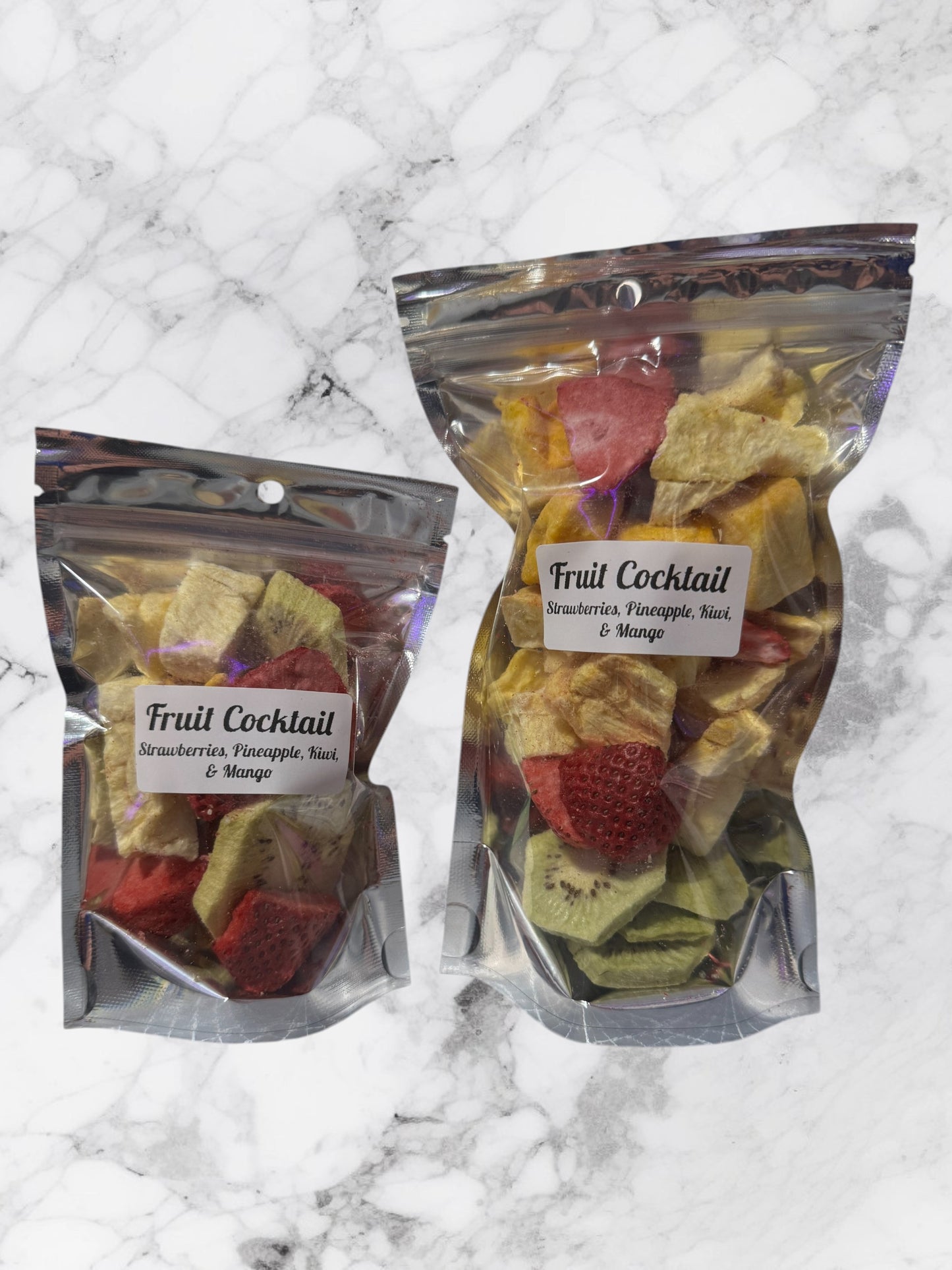 Freeze-Dried Fruit Cocktail – Strawberries, Pineapple, Mango & Kiwi