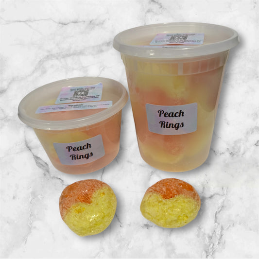 Freeze-Dried Peach Rings