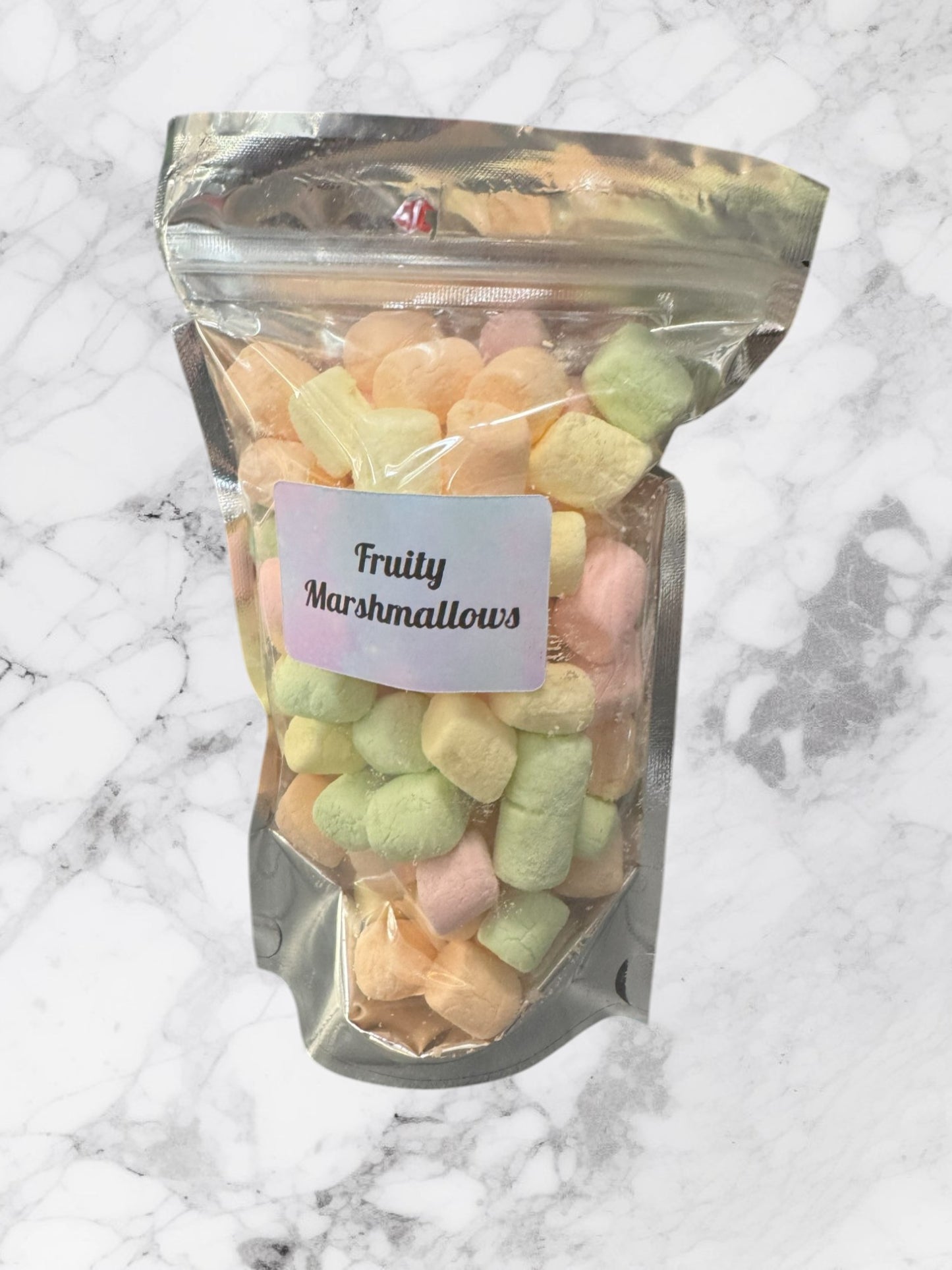 Freeze dried fruity Marshmallows
