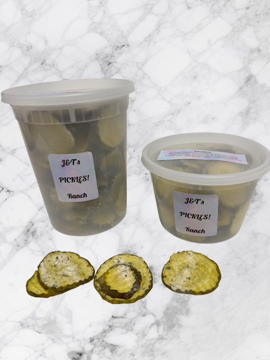 Freeze Dried Ranch Dill Pickles