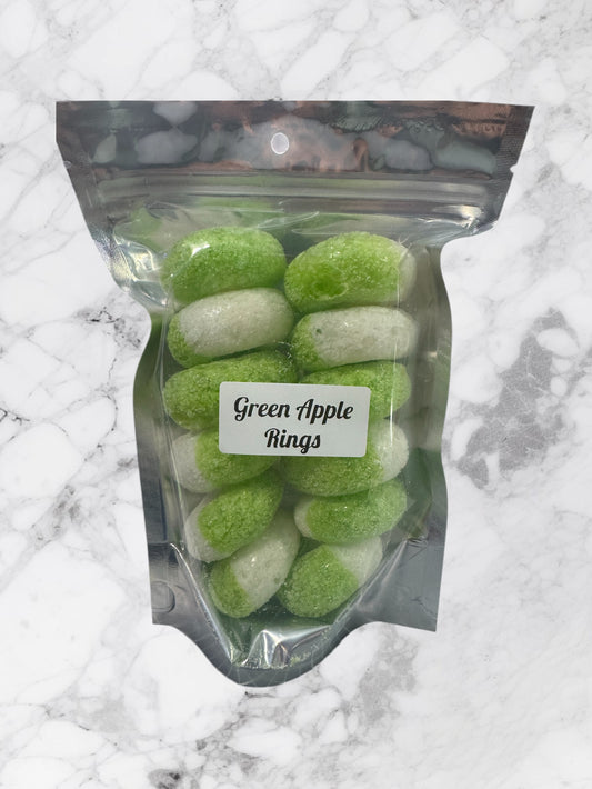 C9 Freeze Dried Green Apple Rings Candy